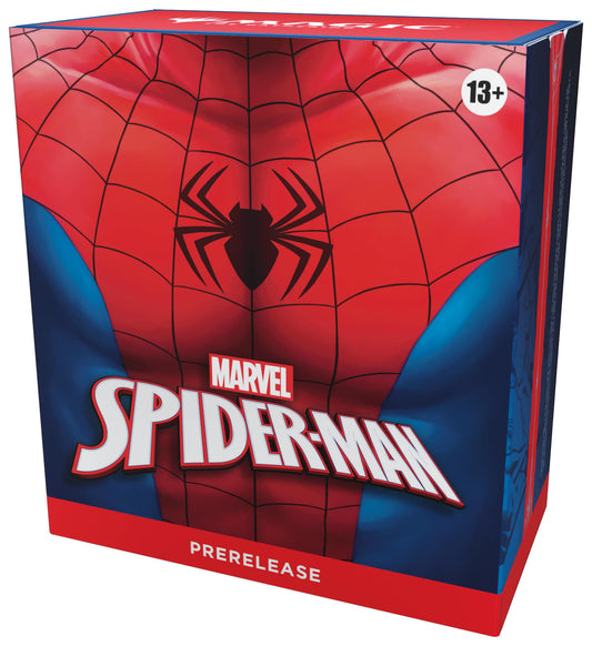 Magic the Gathering Marvel's Spider-Man - Prerelease Kit - 6 Play Packs, Promo Card, Dice