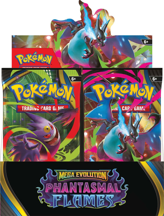 Pokemon TCG: Mega Evolutions Phantasmal Flames Booster Display Box